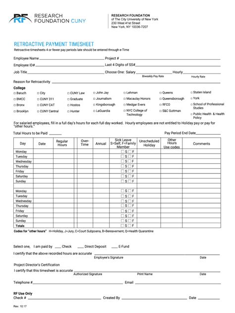 rfcuny login|rf cuny timesheet.